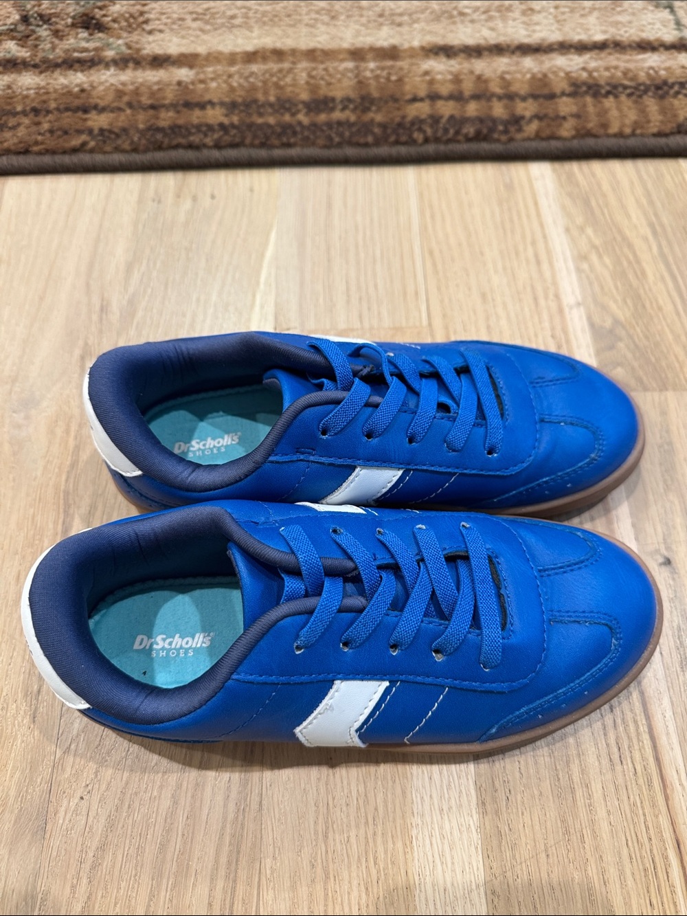 Dr. Scholl's Royal Blue Sneakers with White Accent